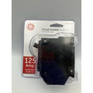 GE THQL21125P  125 Amp 2 inch Double Pole Circuit Breaker NEW SEALED